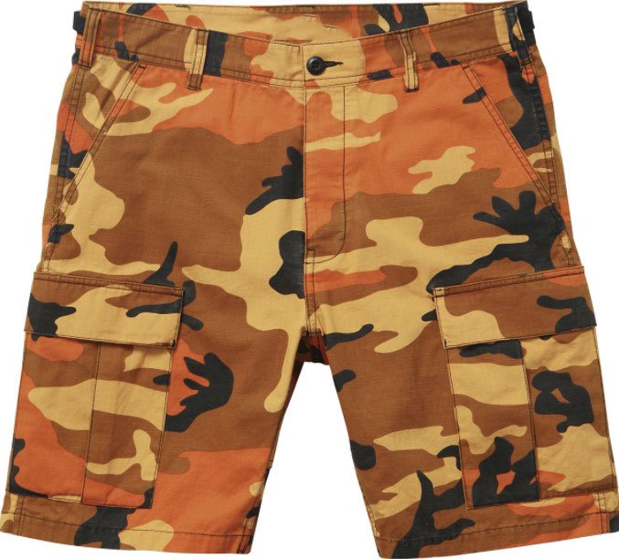 supreme camo shorts