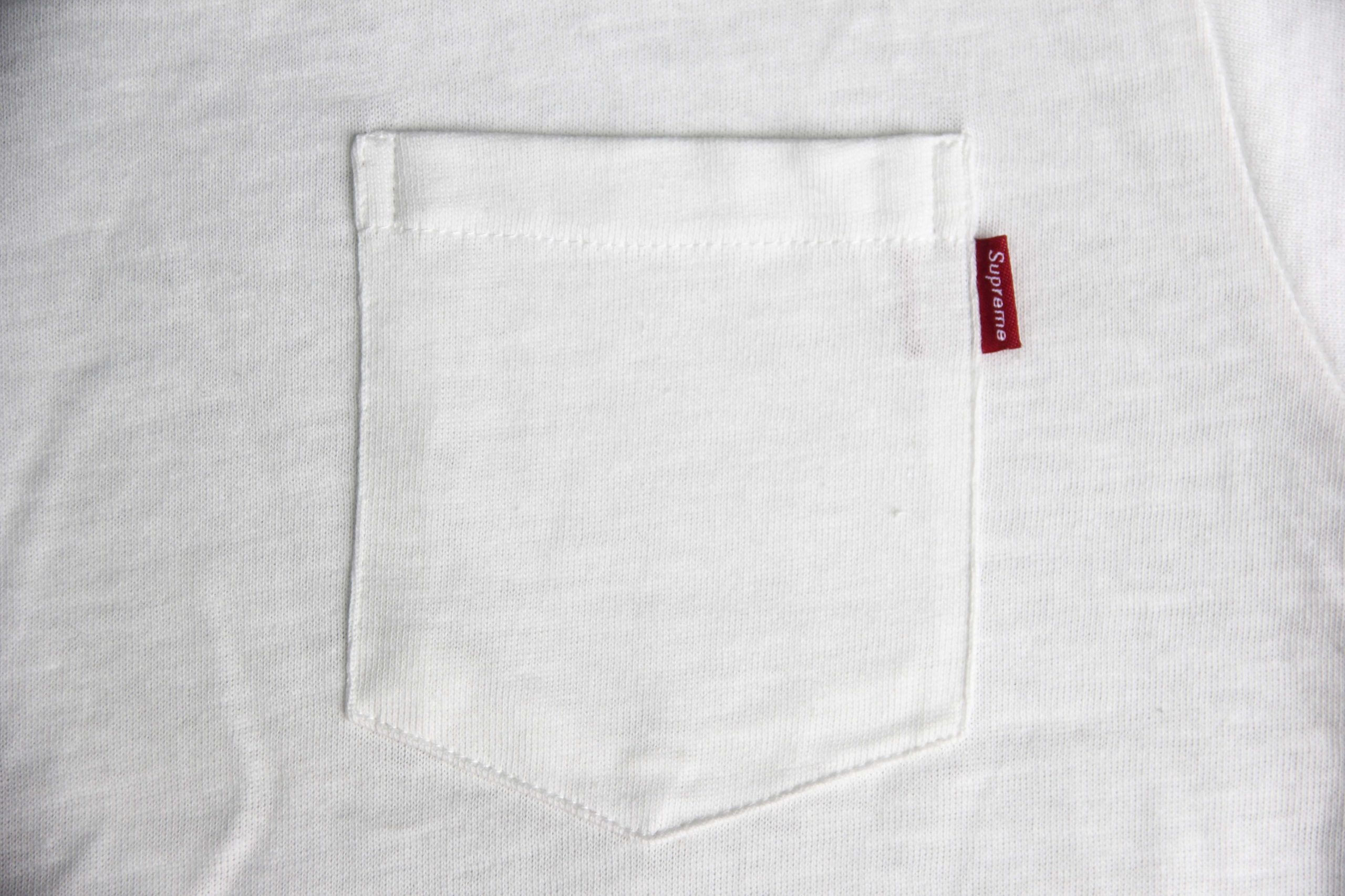 supreme patchwork pocket tee