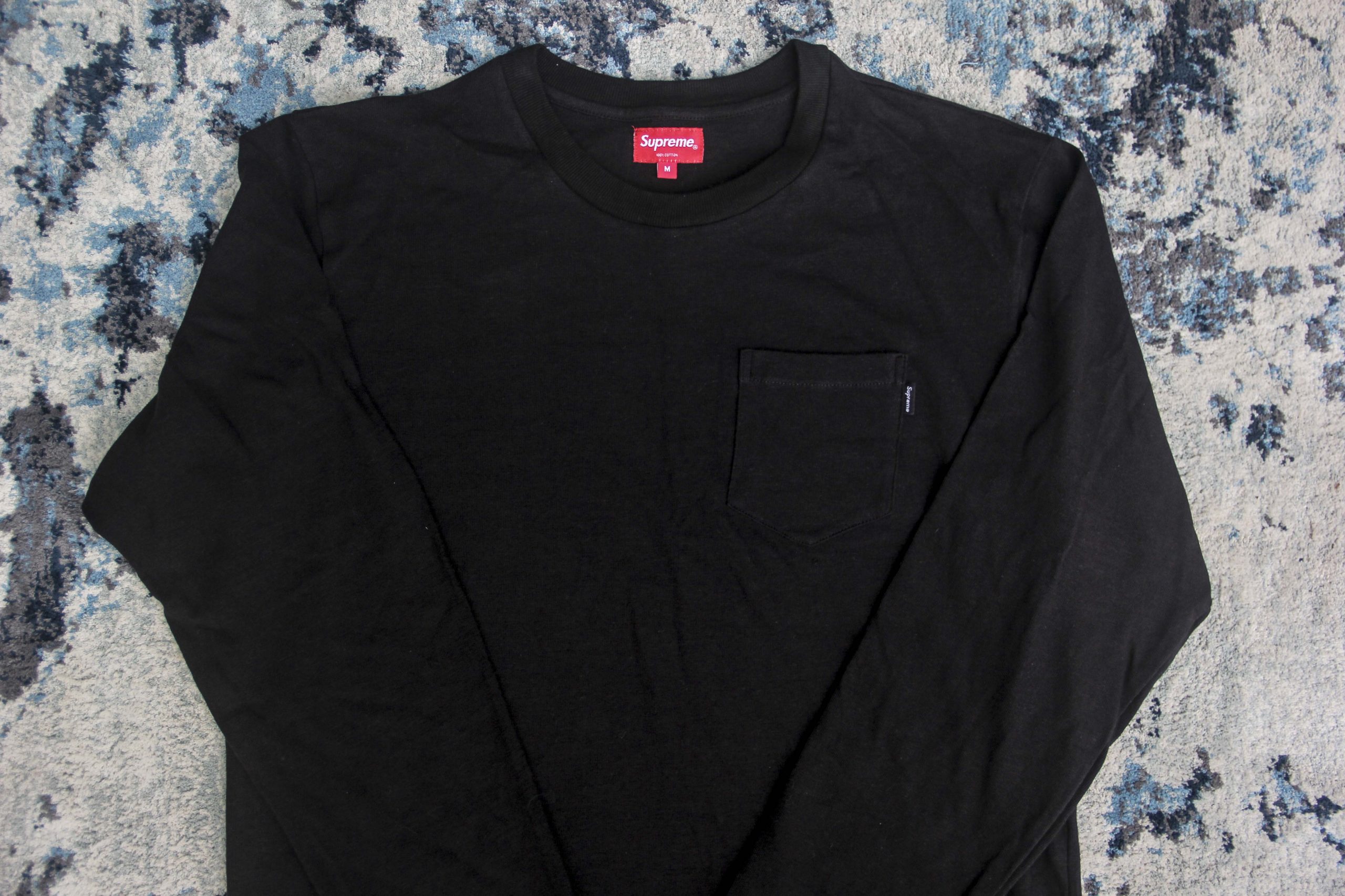 supreme patchwork pocket tee