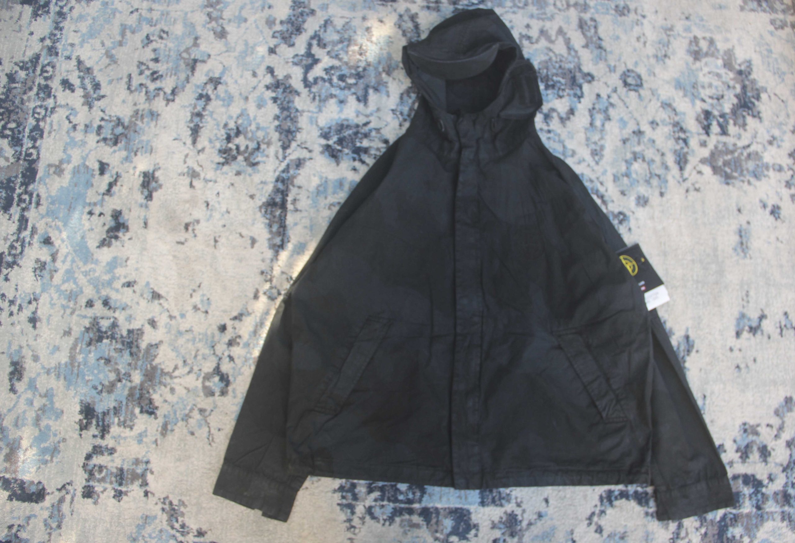 Supreme SS19 Stone Island Riot Mask Camo Jacket