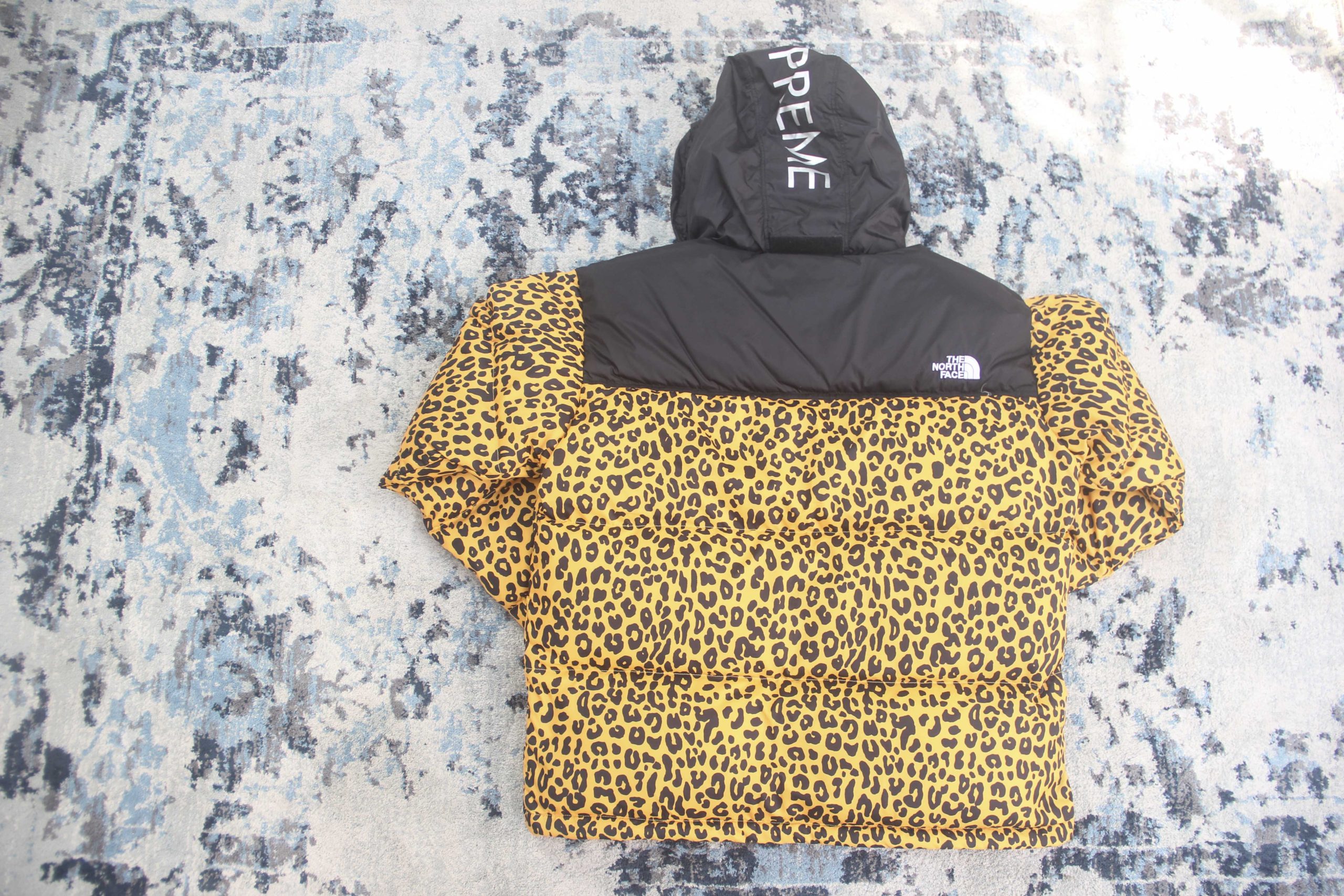the north face leopard jacket