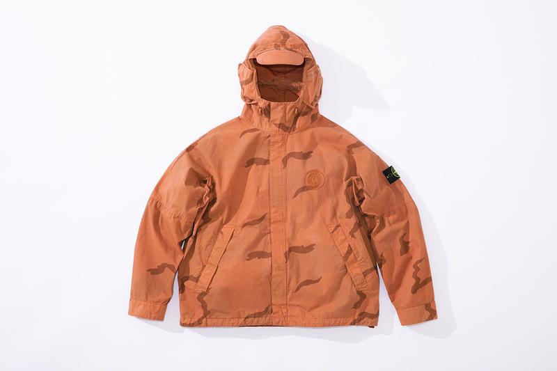stone island hoodie supreme