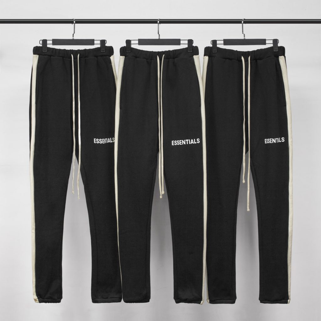 fear of god essentials joggers sizing