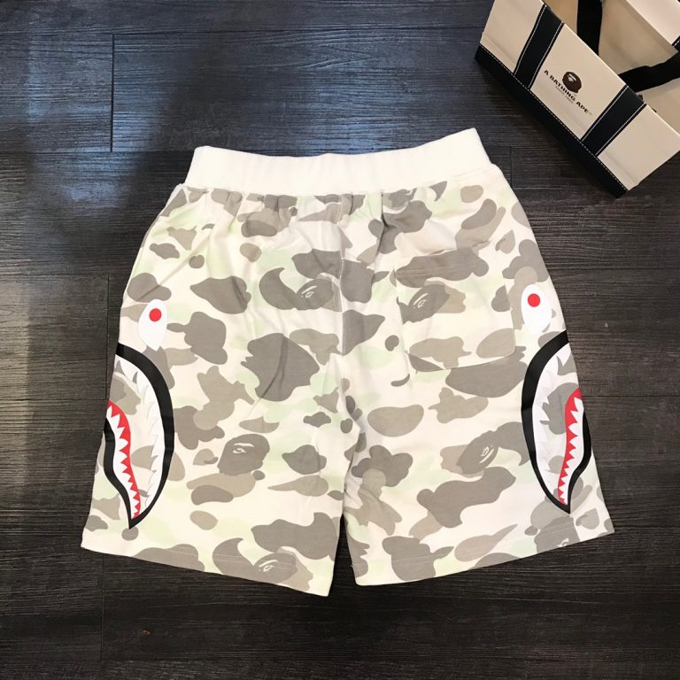 bape shark short pants