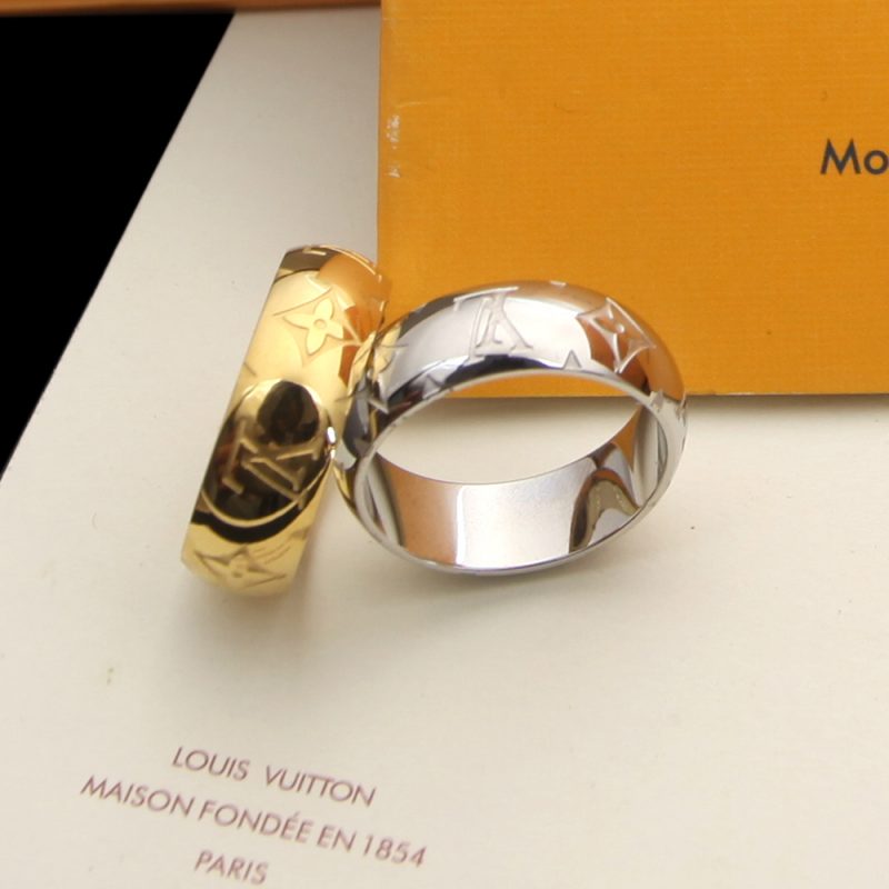 Shop Louis Vuitton 2021-22FW Lv Instinct Set Of 2 Rings (M00514